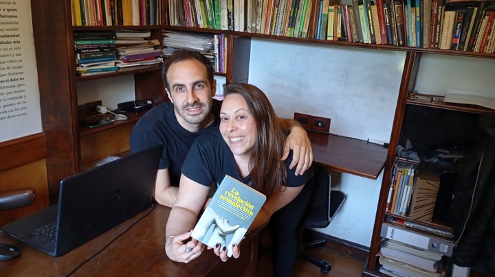 Juan Pablo D'Orto and Cecilia Figlioli, authors of The Sexual Affective Revolution (Uranus). Photo: courtesy.