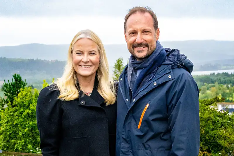 Haakon and Mette-Marit at an official event