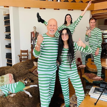 During quarantine, the family of Bruce Willis and Demi Moore found an opportunity to reevaluate priorities and strengthen their bond (Instagram)