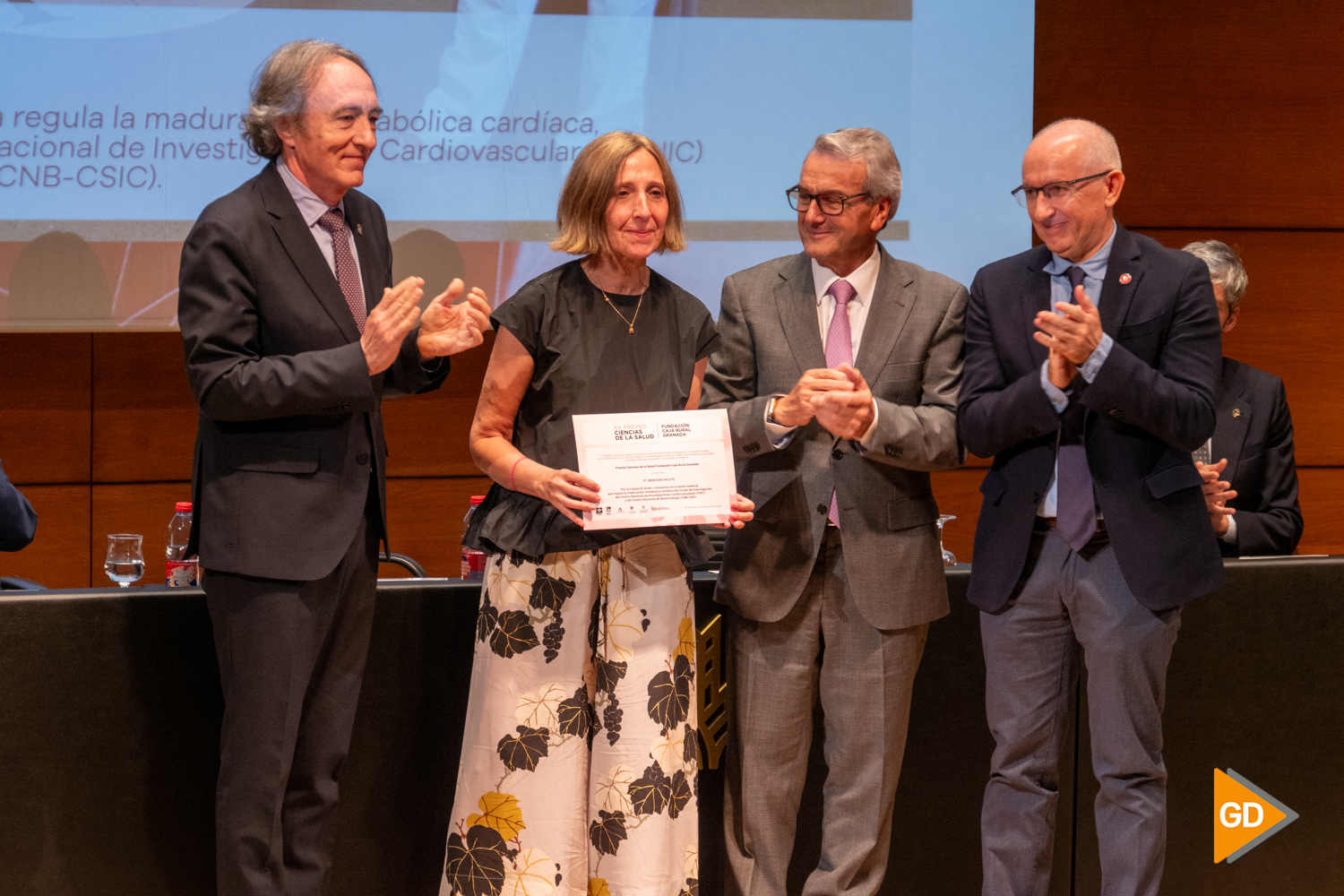 Caja Rural Granada Foundation Health Sciences Award, unconditional support for research