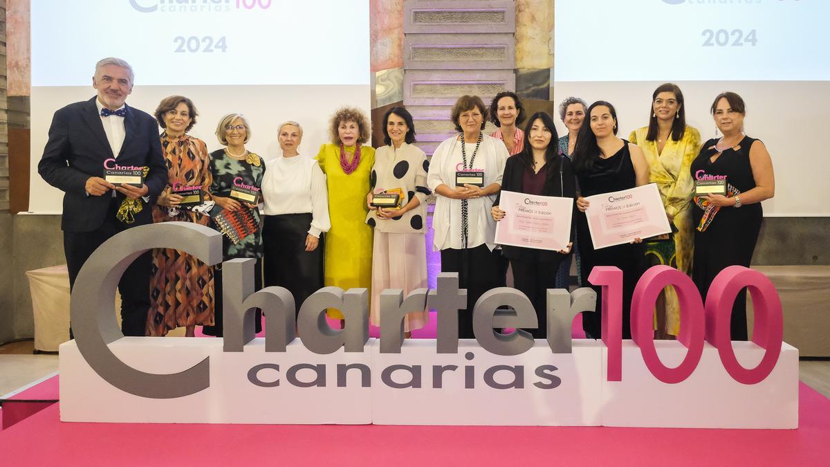 EQUALITY CANARY WOMEN | Mental health or equality in sport are the focus of the Charter 100 Canarias Awards