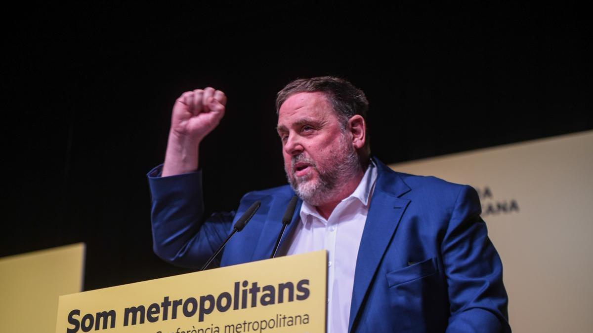 Junqueras denies relationship with ERC’s B structure despite Rovira’s accusations: “I was in jail”