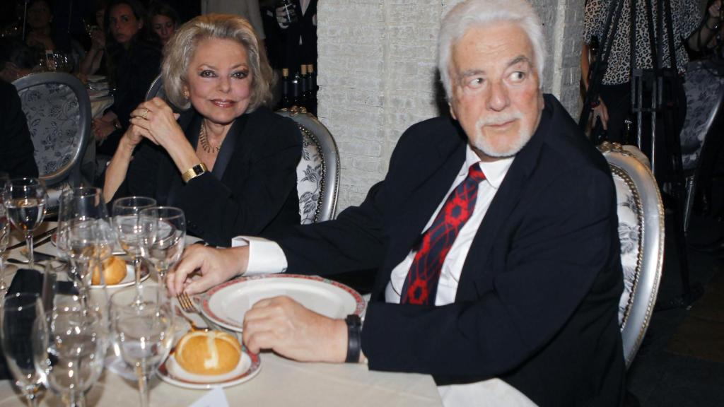 Mayra Gómez Kemp with her husband, Alberto Berco, in an image captured in 2013.