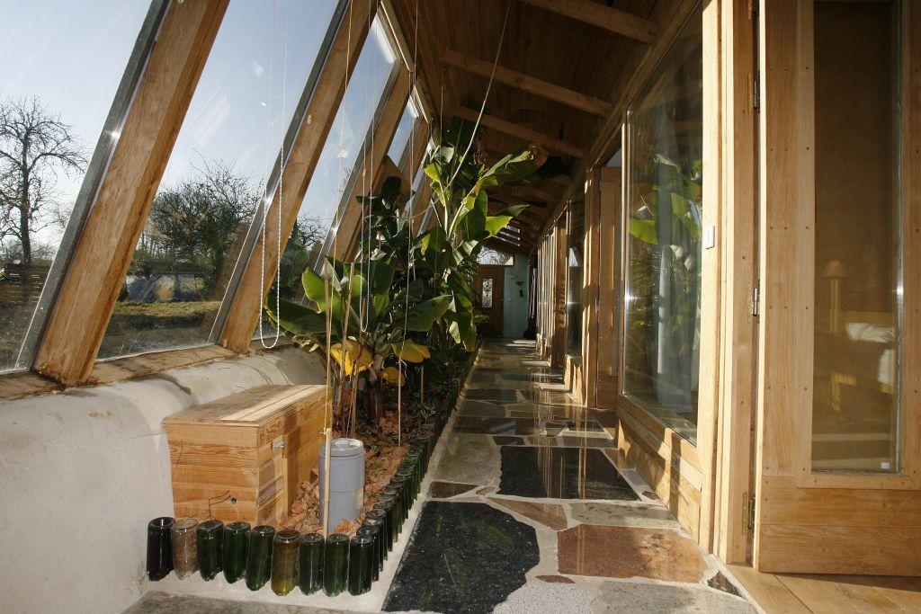 Earthship in Normandy