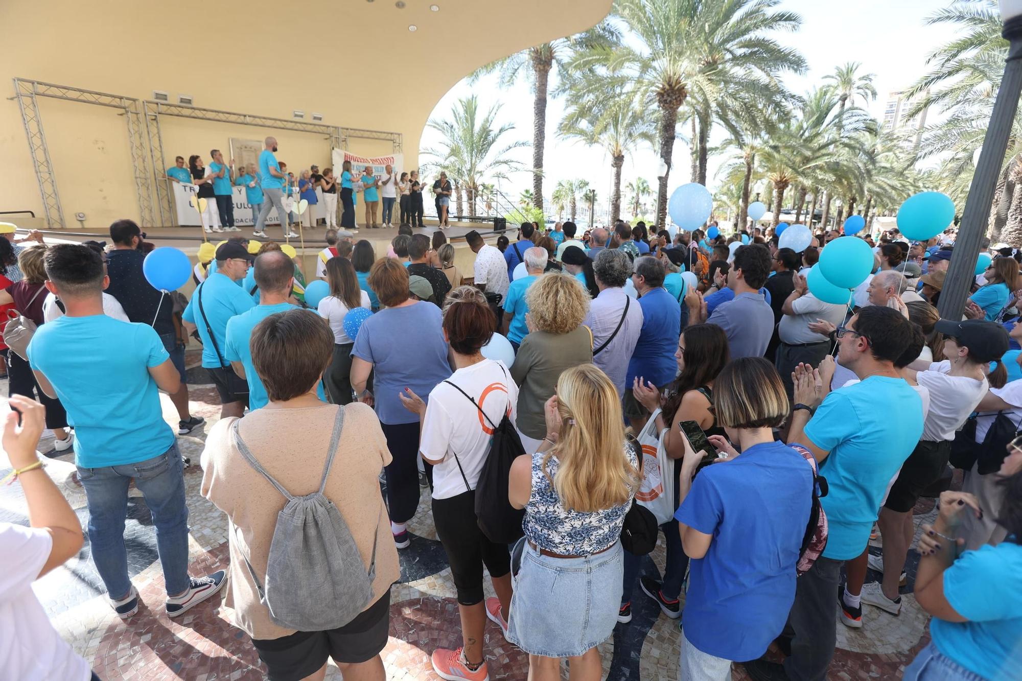 Demonstration for mental health in Alicante